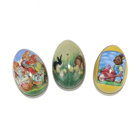 PÅSKE METALLEGG 12,5X8CM 1/36/72