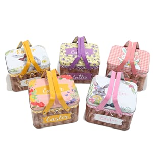 METALL BOKS 15X13X10CM ASS 1/32