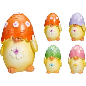 PÅSKE PORS.FIGUR 4ASS 12CM 1/24/48