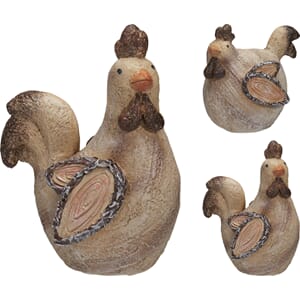 PÅSKE KYLLING 2ASS POLY 17CM 1/12/48