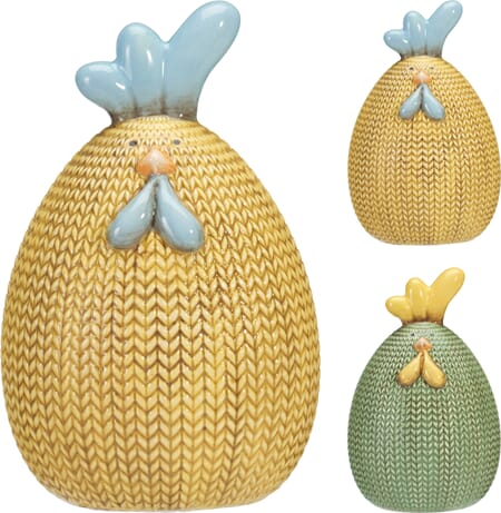 PÅSKE KYLLING 2ASS 20CM POLY 1/12/24