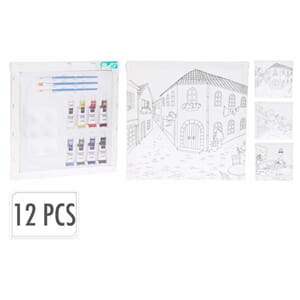 MALERSETT 12 DELER 1/12/24