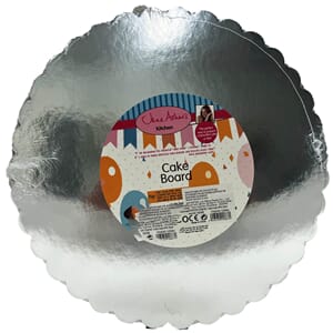 KAKEBRETT SØLV 4PK Ø-25CM 1/50