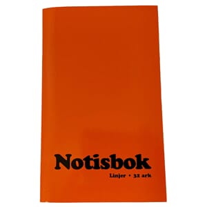 BOK NOTIS 10,5X17CM 32ARK 1/10/200