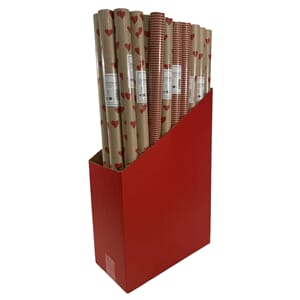 PAPIR GAVEPAPIR KRAFT 2ASS 70CMX5MET 1/40