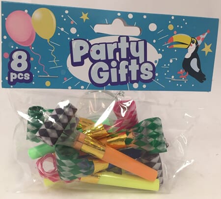 PARTYSETT FLØYTE 8PK 1/24/72