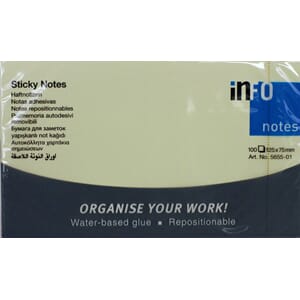 NOTATBLOKK 75X125MM 1/12/120