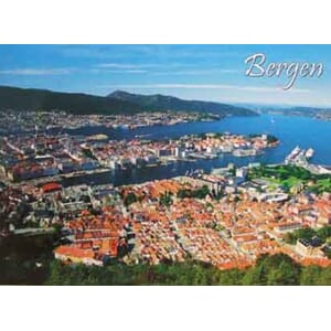 KORT PROSPEKT BERGEN1/100  (N)