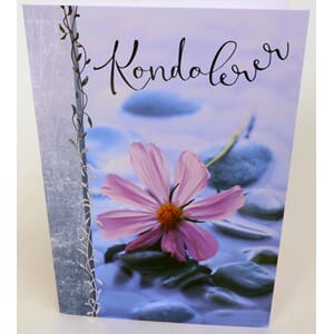 KORT KONDOLANSE 1/6