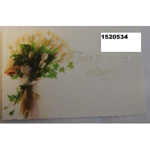 KORT TAKK FOR VENNLIG  DELTA