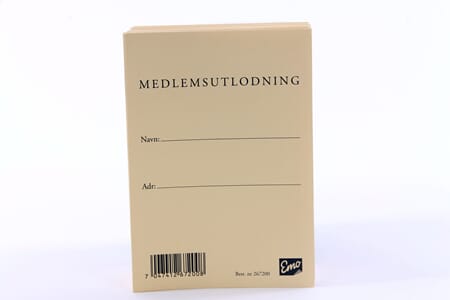 LODD MEDLEMSUTLODN.100 STK.1/1