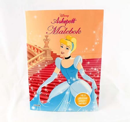 BOK MALE PRINSESSE ASKEPOTT 1/6