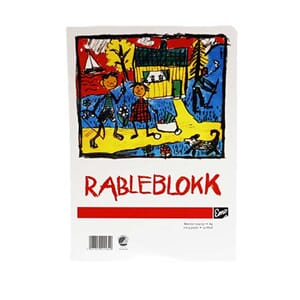 BOK TEGNE/RABLEBLOKK A4 1/5/60