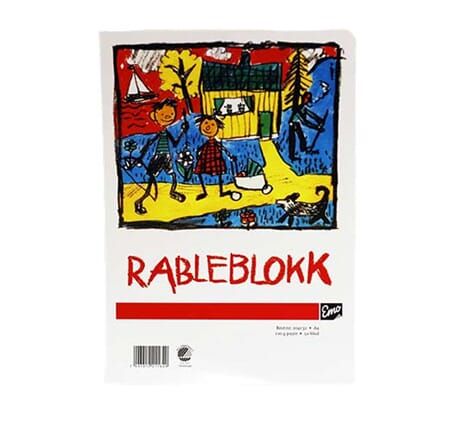 BOK TEGNE/RABLEBLOKK A4 1/5/50