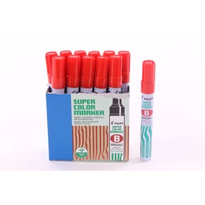 MERKEPENN PILOT SCB RØD1/12(N)