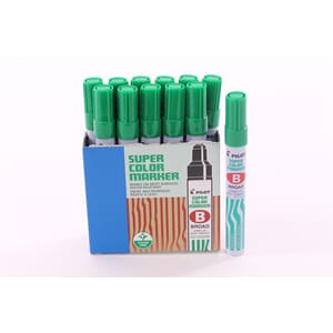 MERKEPENN PILOT SCB GRØNN1/12N