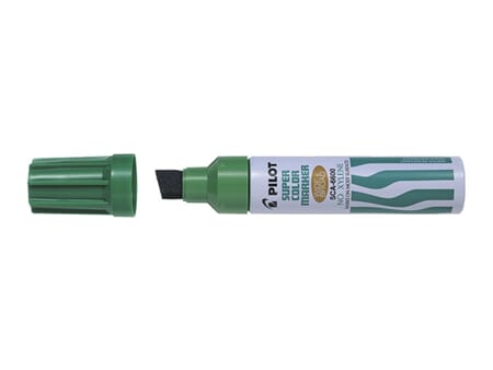 MERKEPENN PILOT TYKK GRØNN1/12