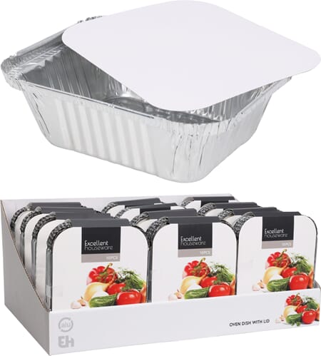 ALU FORM MED LOKK 14,5X12X5CM 1/12/24