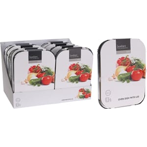 ALU FORM MEDLOKK 26X19X6CM 1/8/16