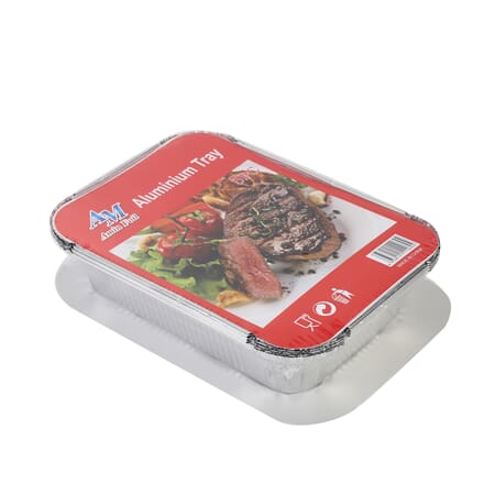 ALU FORM M/LOKK 5PK 26X18,5X5,5CM 1/36