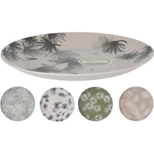 MELAMINE FAT 20CM 4ASS  1/24/48