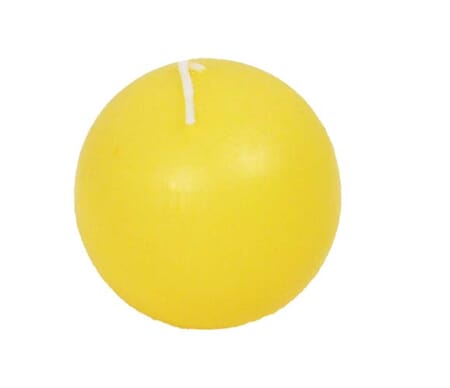 LYS KULE 8CM GUL 1/12