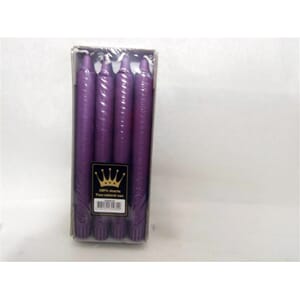 LYS STEARIN 8PK LILLA 1/12