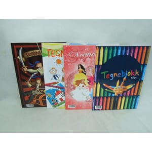 BOK TEGNEBLOKK 40ARK 1/20/80